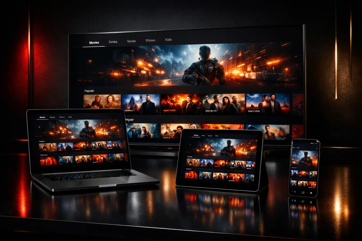 IPTV kaufen für alle Geräte — bestesmarterspro IPTV Abo auf Smart TV, Tablet, Smartphone und PC